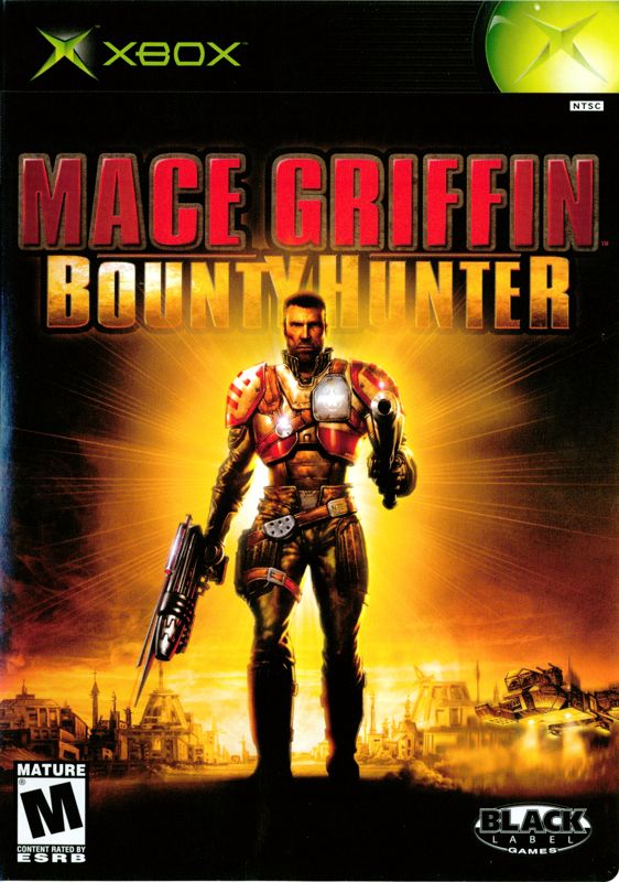 Mace Griffin Bounty Hunter box art for Xbox